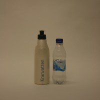 Yvona & Nina - Sweden, Stockholm (early June 2015) - A tiny bit of Swedish tap water and a empty travelling bottle waiting to be filled with tap water